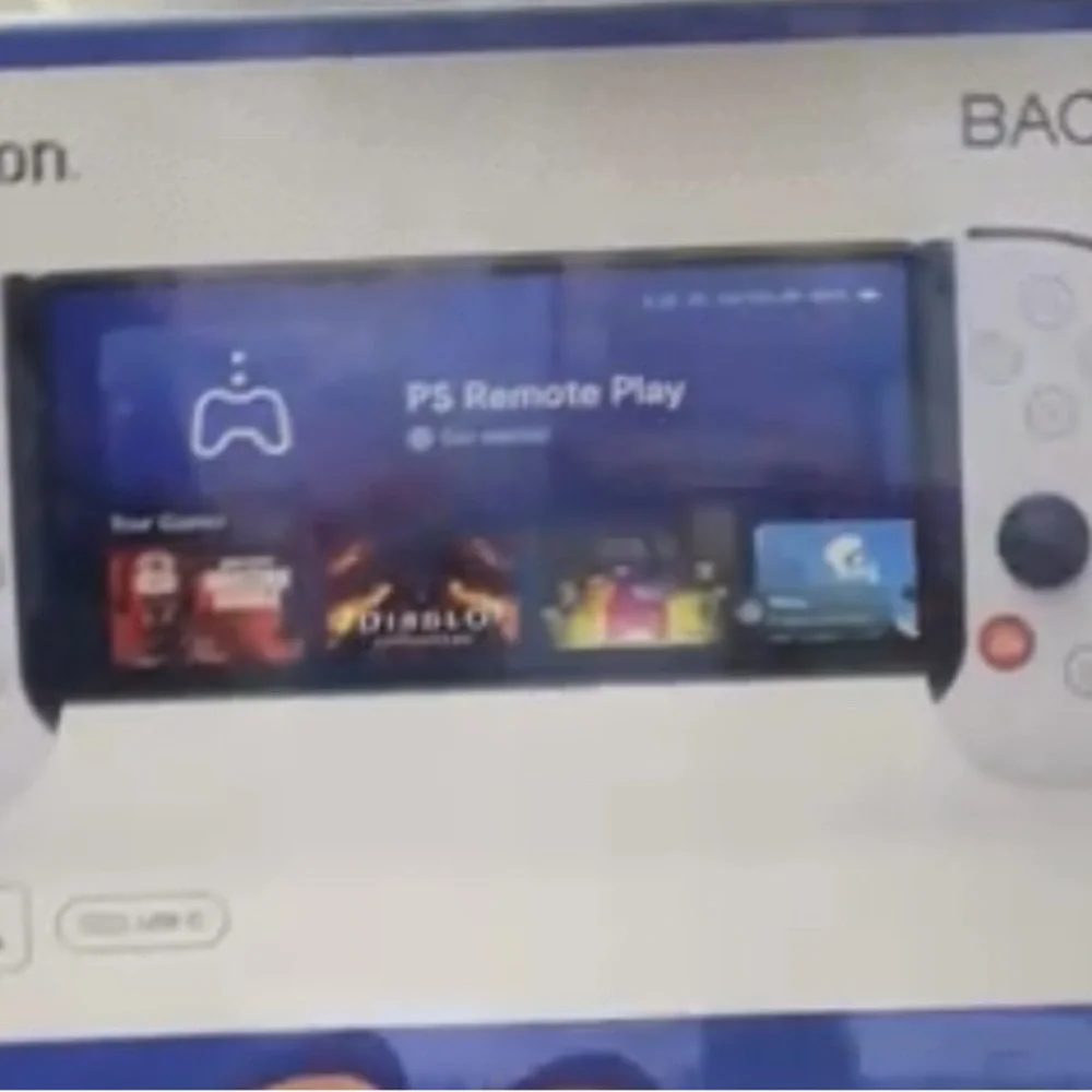 NIB! Factory sealed! PS backbone Handheld Console!